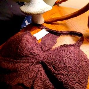 Racerback Bralette - Wine. Never worn!